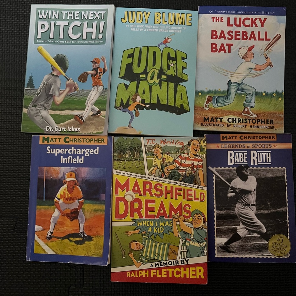 Collection of Sports Books